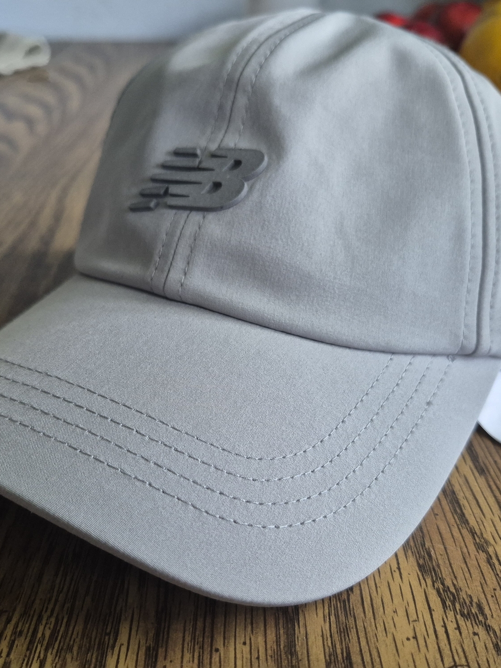 New Balance Men's Light Gray Performance Cap